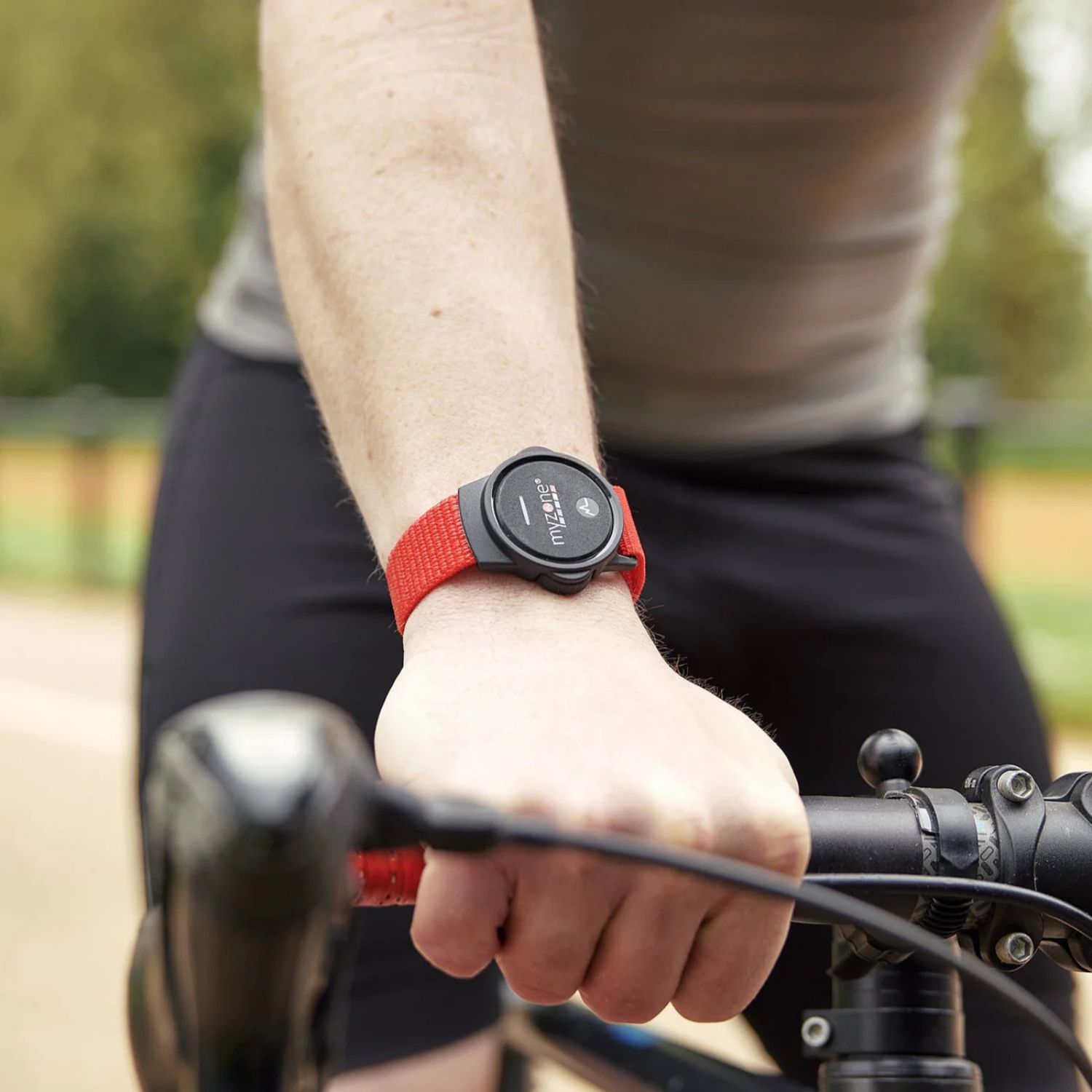 Meranie tepu na zápästí pri cyklistike s Myzone